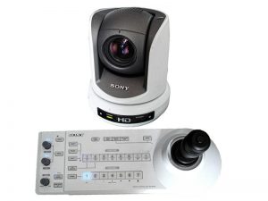 PTZ cameraset - Sony BRC-Z330 inkl. control panel RM BR300 rent