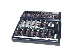 4 channel mixer - Soundcraft Notepad 124 rent
