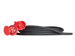 5 metre 16A cee redthree-phase-cable rent