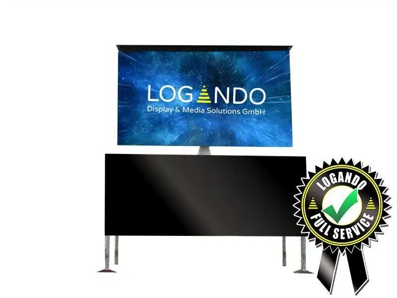LED Container - 7,36m x 4,16m LED Screen rent