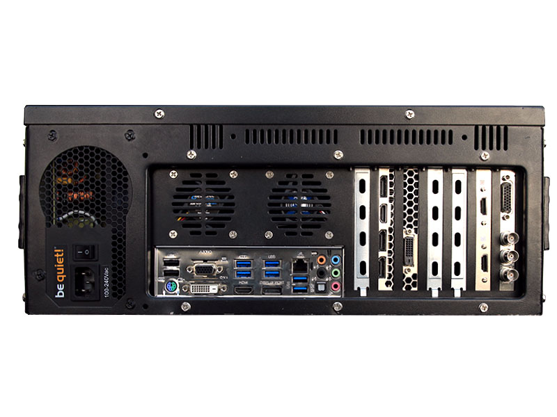 LOG Media PC Anschlüsse