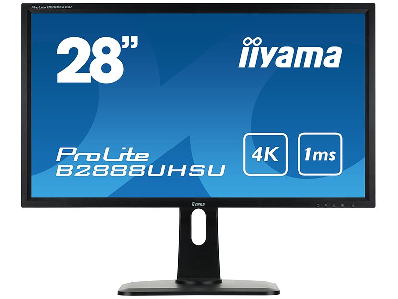 28 Inch LED 4K Display - iiyama ProLite B2888UHSU-B1 rent