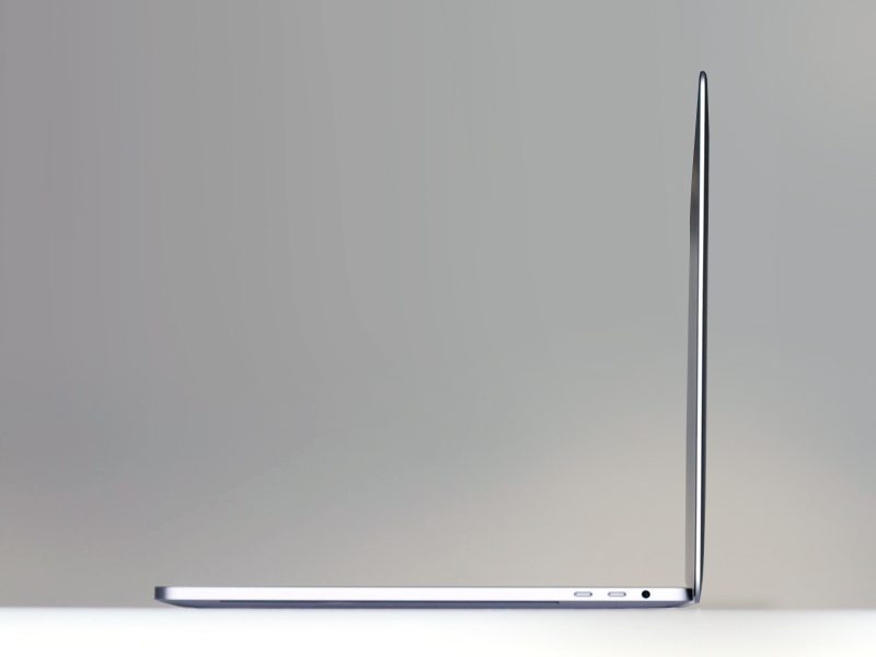 Apple MacBook Pro rent apple MacBook Pro 15-4 zoll side