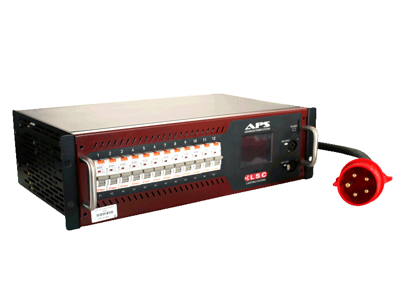 Strom-Unterverteilung 32A CEE-Rot|2x HAN16 - LSC Lighting Systems APS 12/13W rent