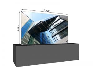 LED wall 2,40m x 1,44m - 3.75mm LEDCON SL-3.75SI rent