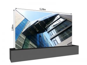 LED wall 5,28m x 2,88m - 3.75mm LEDCON SL-3.75SI rent