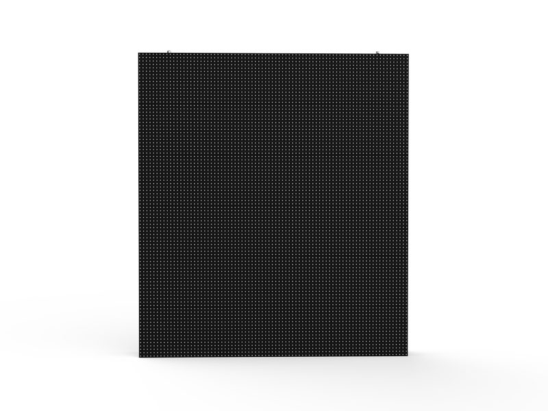 Unilumin Usurface III 10 LED-wall module (1.20m x 0.90m, 10mm pixel pitch) shown upright against a white background; the black rectangular panel features a grid of small, evenly spaced LED dots across its surface.