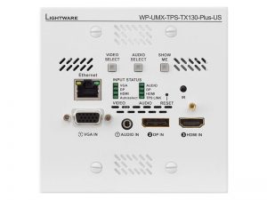 Wallplate - Lightware WP-UMX-TPS-TX130-US White (new) purchase