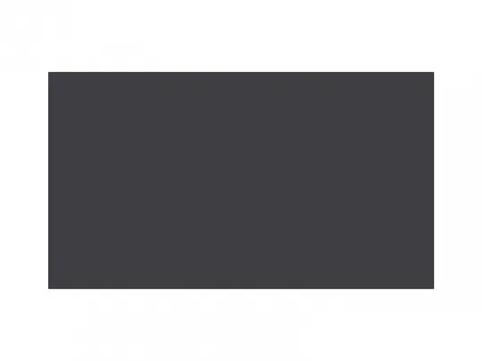 Solid dark gray rectangle centered on a plain white background; minimalistic design, often used as a background or mockup template.