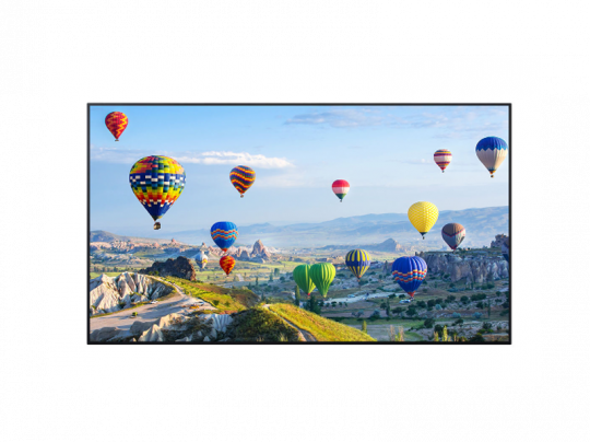 Scenic landscape featuring multiple colorful hot air balloons floating above rocky hills and valleys under a vibrant blue sky at sunrise or sunset, capturing the beauty of a hot air balloon ride experience.