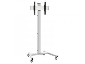 Display cart - Vogels T1844 | Display cartConnect-it KIT | Display trolley, single profile 180 cm, 400x400 ; possible Colors: silver-black ; black (new) purchase
