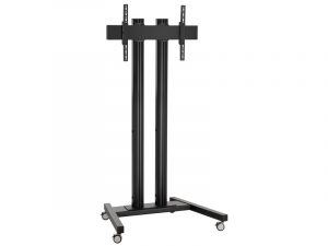 Display cart - Vogels TD 1884 | Display cartConnect-it KIT | Display trolley, double profile 180 cm, 800x400 ; possible Colors: silver-black ; black (new) purchase