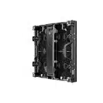 Unilumin URMIII 2.6 MK2 Pro LED wall module—black, rectangular 2.6mm pixel pitch display panel shown from the rear at a slight angle, revealing internal electronic components, sturdy metal frame, and a central carrying handle; isolated on a white background.