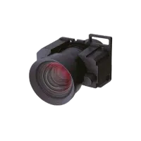 Professional Logando stage spotlight featuring a large, clear lens and durable black metal casing, ideal for theatrical or event lighting.