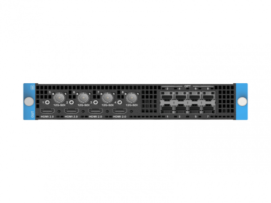 Output card for Pixelhue Q8 - (Q8_HDMI2.0+12G-SD+Fiber) (new) purchase