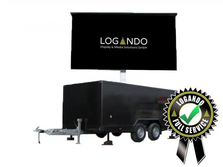 LED Trailer – 5,12m x 2,88m LED Screen mieten - LED Trailer mieten