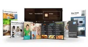Samsung DME-Serie Homescreen