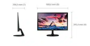 Samsung_S22F350FHU_Abmessungen