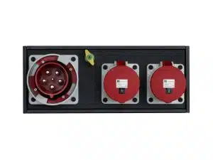 Strom-Unterverteilung 125 A CEE-Rot|2 x 63 A CEE-Rot - Indu Electric mieten