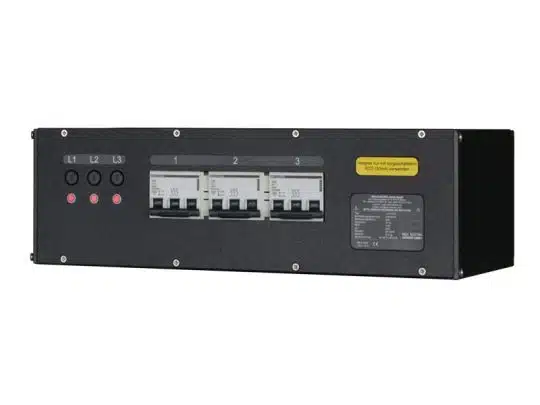 Strom-Unterverteilung 63 A CEE-Rot|3 x 32 A CEE-Rot - Indu Electric mieten