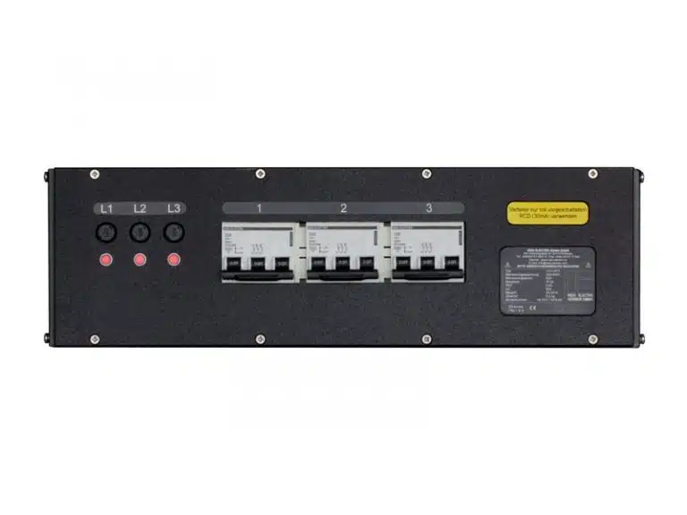 Strom-Unterverteilung 63 A CEE-Rot|3 x 32 A CEE-Rot - Indu Electric mieten