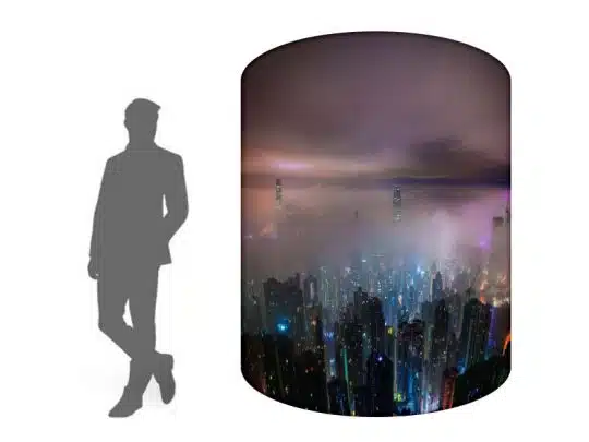 LED-Säule - 2,00m x 1,28m - 5.90mm LEDitgo sB5 Flex mieten