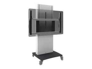 Alt-Text (deutsch, SEO-optimiert): Medizinisches Röntgengerät mit durchsichtigem, rechteckigem Panel auf fahrbarem Sockel - geeignet für bildgebende Verfahren in Kliniken und Praxen; das Gerät ist mietbar oder kaufbar.