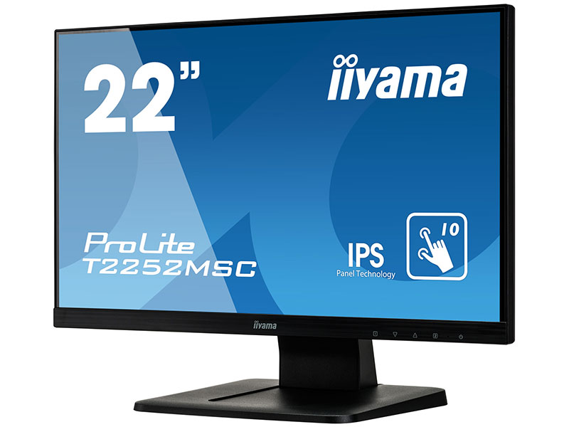 21 5 Zoll Touchscreen Monitor Iiyama T2252msc B1 Neuware Kaufen