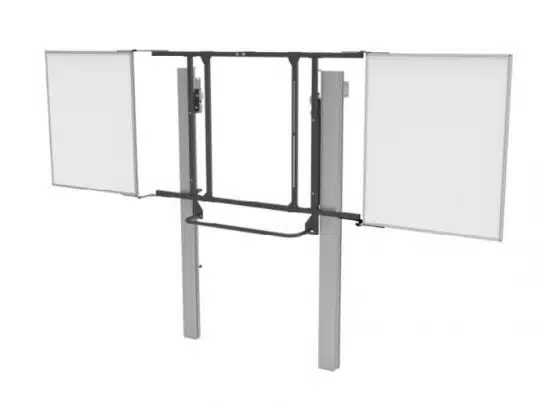 Celexon Expert Whiteboardtafel zur Wandmontage, rechteckiges, weißes Whiteboard mit silbernem Aluminiumrahmen - ideal für Präsentationen und Meetings; Neuware zur festen Installation an der Wand.