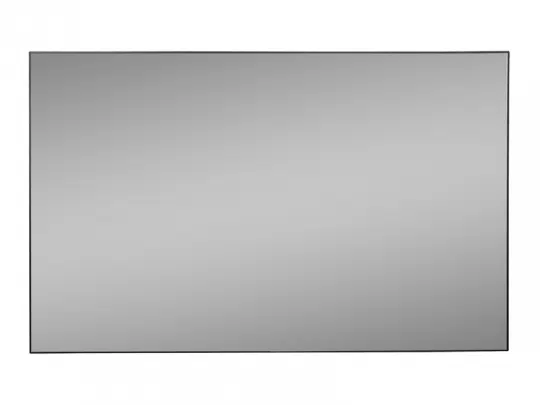 Rechteckiger, rahmenloser Wandspiegel mit glatter, reflektierender Oberfläche, ideal zum Kaufen oder Mieten. Der Spiegel ist vor einem einfachen weißen Hintergrund fotografiert und eignet sich perfekt als modernes Wohnaccessoire.