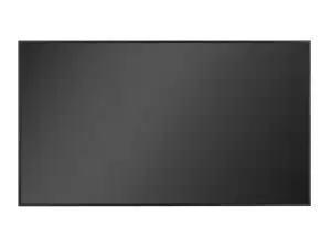 Legamaster DISCOVER 2 DIS-5510, 55 Zoll Professional Display - großes, flaches Monitorpanel mit schwarzem Rahmen, Vorderansicht auf weißem Hintergrund. Der Bildschirm ist ausgeschaltet und zeigt eine dunkle, spiegelnde Oberfläche. Ideal für Kauf oder Miete. SEO-Schlagwörter: Legamaster DISCOVER 2 DIS-5510, 55 Zoll Professional Display kaufen.