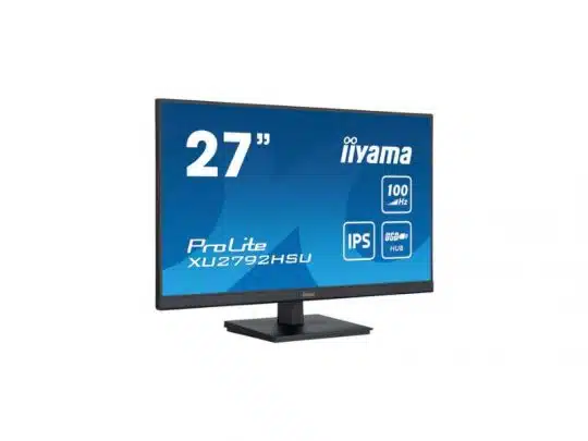 Das Bild zeigt einen Bildschirm. iiyama XU2792UHSU-B6 - Produktbild. 