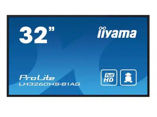 Das Bild zeigt einen Bildschirm. iiyama LH3260HS-B1AG - Produktbild