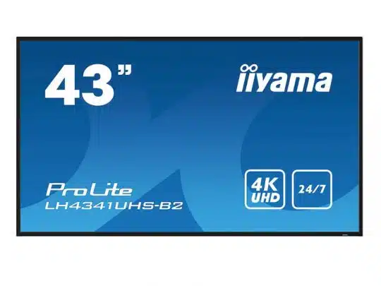 Das Bild zeigt einen Bildschirm. iiyama LH4341UHS-B2 - Produktbild