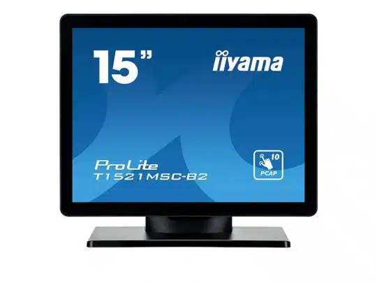 Das Bild zeigt einen Touch-Monitor. iiyama T1521MSC-B2 - Produktbild