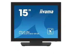Das Bild zeigt einen Touch-Monitor. iiyama T1532MSC-B1S - Produktbild