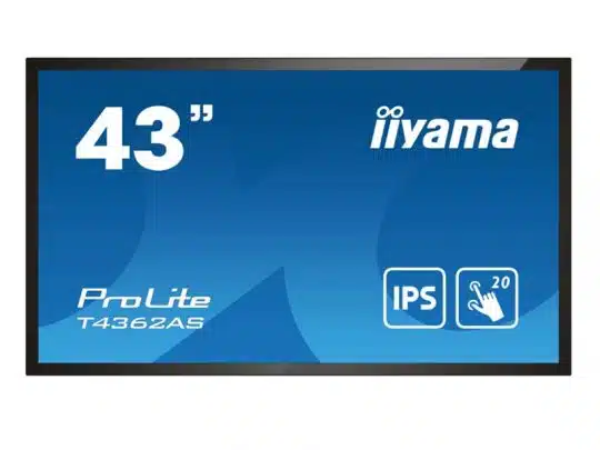 Das Bild zeigt einen Bildschirm. iiyama T4362AS-B1 - Produktbild
