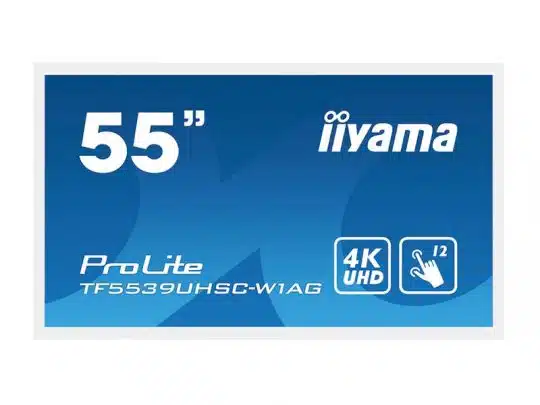 Das Bild zeigt einen Bildschirm. iiyama TF5539UHSC-W1AG - Produktbild